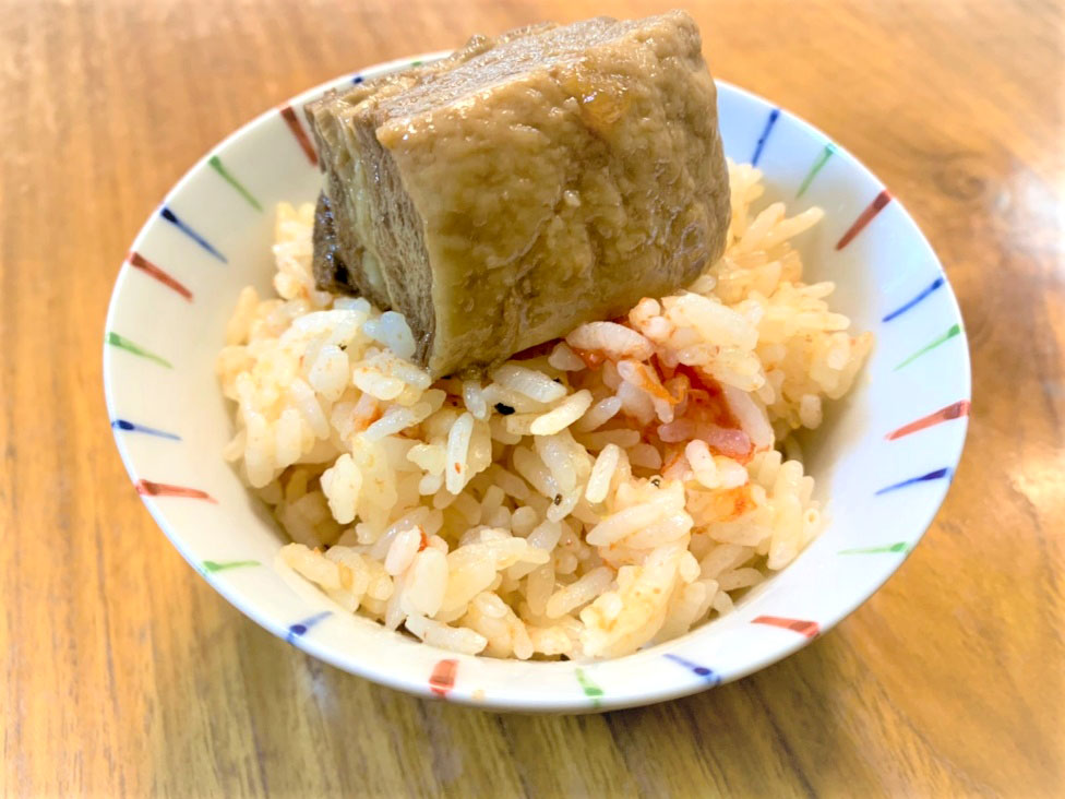 リコピンたっぷりトマト豚骨飯